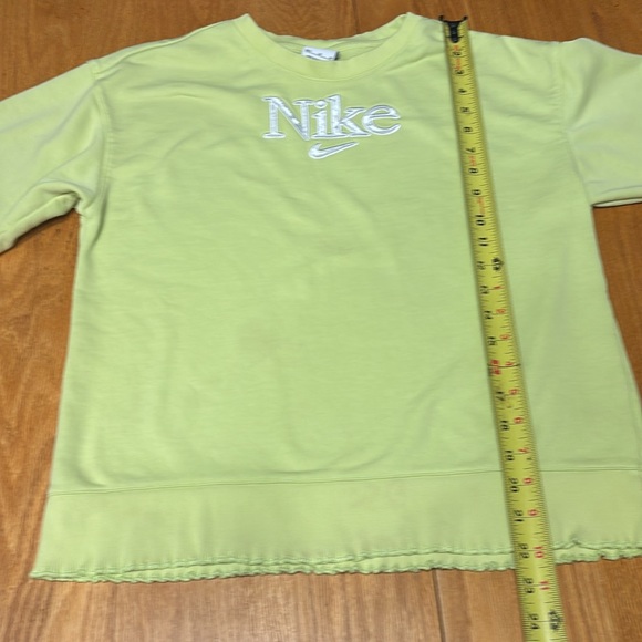 Nike Kids Light Green Sweatshirt - Picture 4 of 5